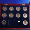 Fiji 1 Dollar 2010 Mundial Africa Sul (10 moedas)