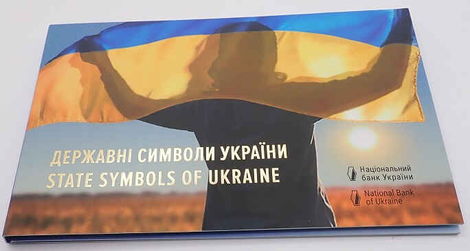 Ucrânia 5 Hryvnias 2022 - Blister com 3 moedas - Image 2