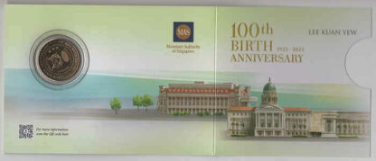 Singapura 10 Dollars 2015 Lee Kuan Yew