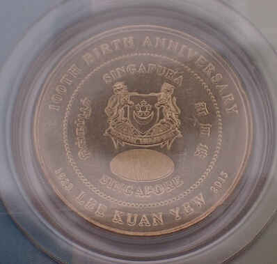 Singapura 10 Dollars 2015 Lee Kuan Yew - Image 2