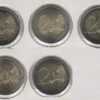 Alemanha 2 Euro 2007 Mecklenburg-Vorpommern (Set 5 moedas) - Image 2