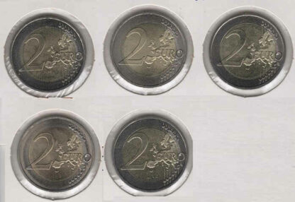 Alemanha 2 Euro 2007 Mecklenburg-Vorpommern (Set 5 moedas) - Image 2