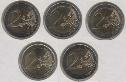 Alemanha 2 Euro 2008 Hamburg (Set 5 moedas) - Image 2