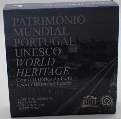 Portugal 2,50 Euro 2008 Centro Histórico Porto - Proof