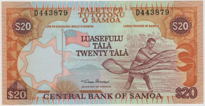 Samoa 20 Tala (2002)