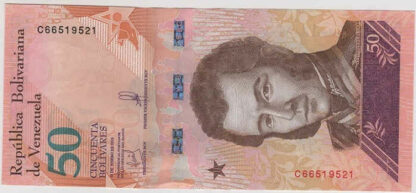 Venezuela 50 Bolivares 2018