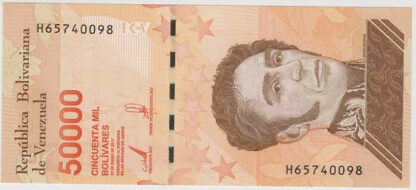 Venezuela 50000 Bolivares 2019