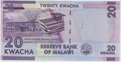 Malawi 20 Kwacha 2012 - Image 2