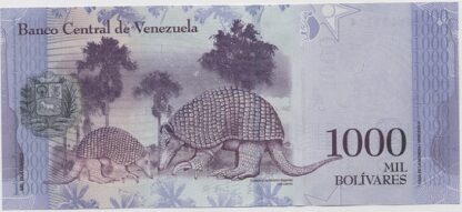 Venezuela 1000 Bolivares 2017 - Image 2