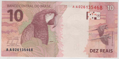 Brazil 10 Reais 2010 - Image 2