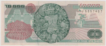 México 10000 Pesos 1982 - Image 2