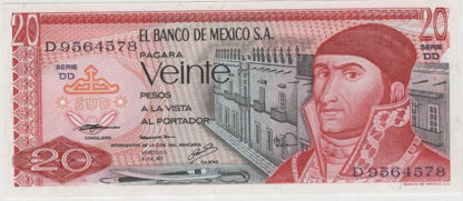 México 20 Pesos 1977