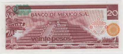 México 20 Pesos 1977 - Image 2