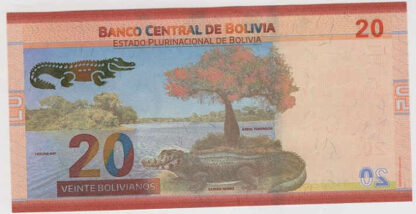 Bolivia 20 Bolivianos 2018 - Image 2