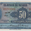México 50 Pesos 1954