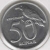 Indonésia 50 Rupiah 1999