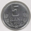 Moldávia 5 Bani 2017