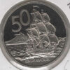 Nova Zelândia 50 Cents 1987 Proof Like