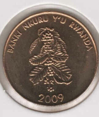 Ruanda 5 Francos 2009