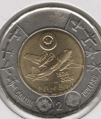Canada 2 Dollars 2024 - Força Aérea