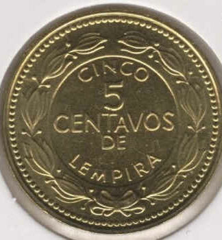 Honduras 5 Centavos 2006