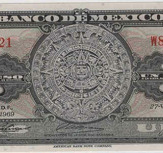 México 1 Peso 1969