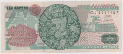 México 10000 Pesos 1991 - Image 2