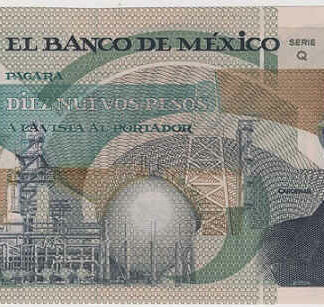 México 10 Novos Pesos 1992