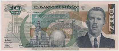 México 10 Novos Pesos 1992