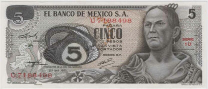 México 5 Pesos 1971
