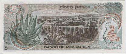 México 5 Pesos 1971 - Image 2