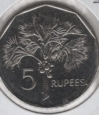 Seychelles 5 Rupees 2010