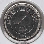 Serra Leoa 1 Cent 2022