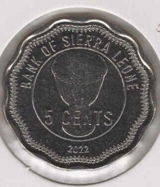 Serra Leoa 5 Cents 2022