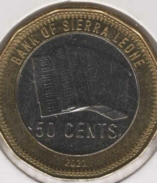 Serra Leoa 50 Cents 2022