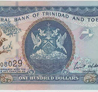 Trinidade e Tobago 100 Dollars 2006