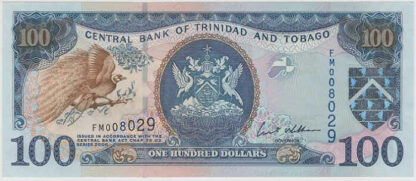 Trinidade e Tobago 100 Dollars 2006