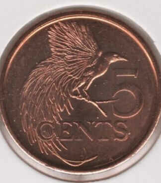Trinidade e Tobago 5 Cents 2017