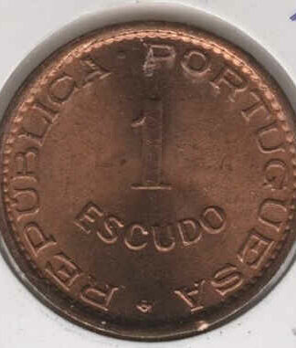 Angola 1 Escudo 1974