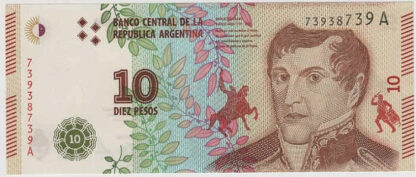 Argentina 10 Pesos (2016)