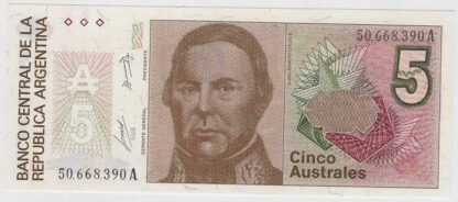 Argentina 5 Australes (1980)