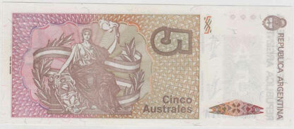 Argentina 5 Australes (1980) - Image 2