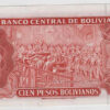 Bolívia 100 Pesos 1962 - Image 2