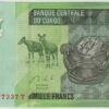 Democratic Republic of the Congo 1000 Francs 2020