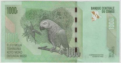 República Democrática do Congo 1000 Francos 2020 - Image 2