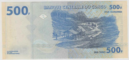 República Democrática do Congo 500 Francos 2013 - Image 2