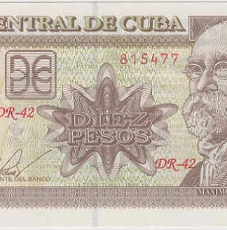 Cuba 10 Pesos 2015