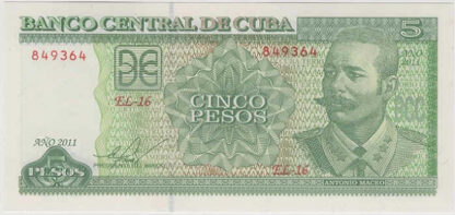 Cuba 5 Pesos 2011