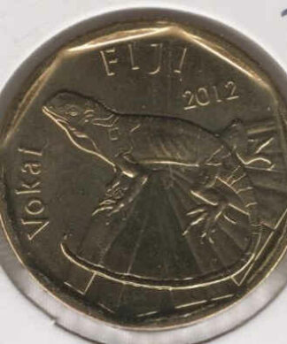 Fiji 1 Dollar 2012