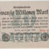Alemanha 20 Milhões Marcos 1923